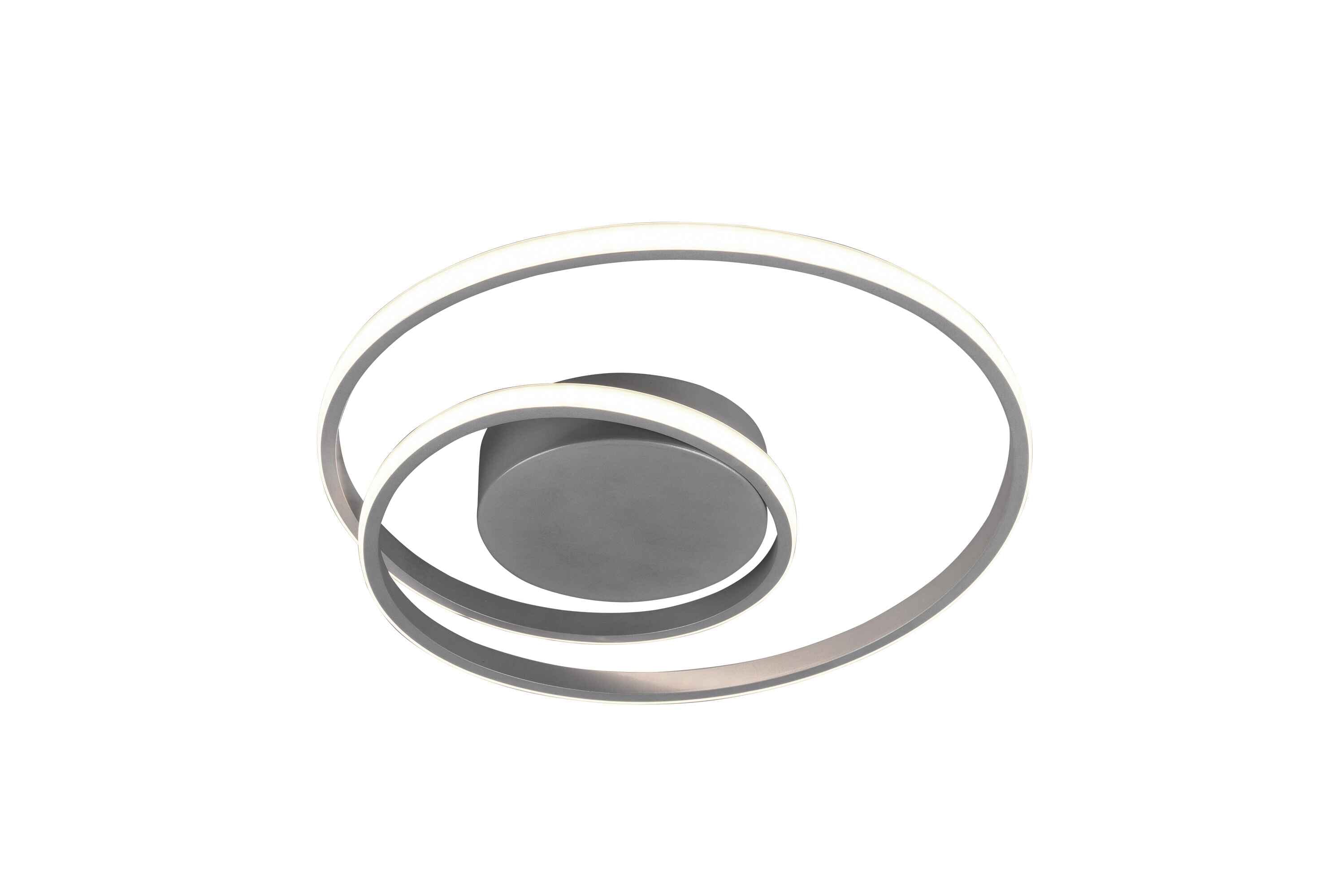 Lampa sufitowa LED ZIBAL 22W Ciepła biel 2200lm metal srebrno-biała wym:7x39x39cm IP20 RL