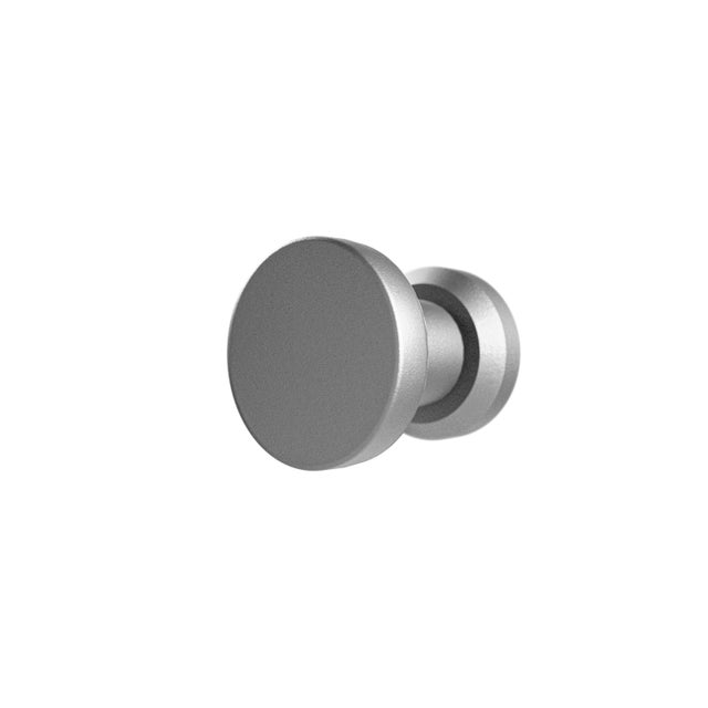 Schulte lot de 2 poignées boutons autocollantes en aluminium, sans percer