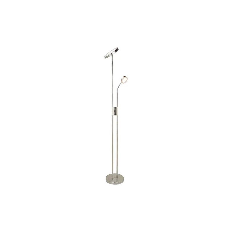 Lampa podłogowa stojąca Ophus chrom satynowany LED 23W 3000K 2110lm wym: 180 x 25,5 x 25,5 cm metal Rabalux