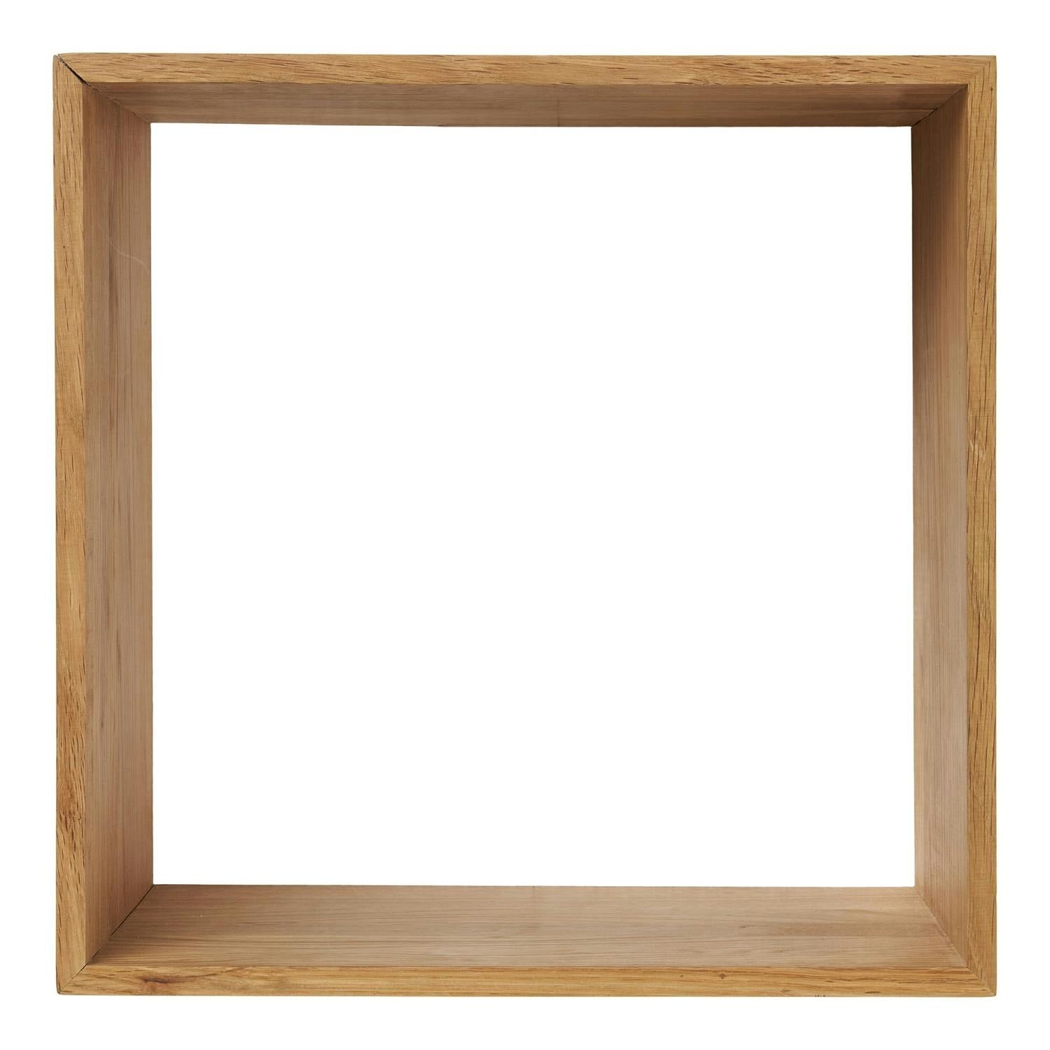 Etagère cube en bois de chêne clair 30 cm VARDE - 3