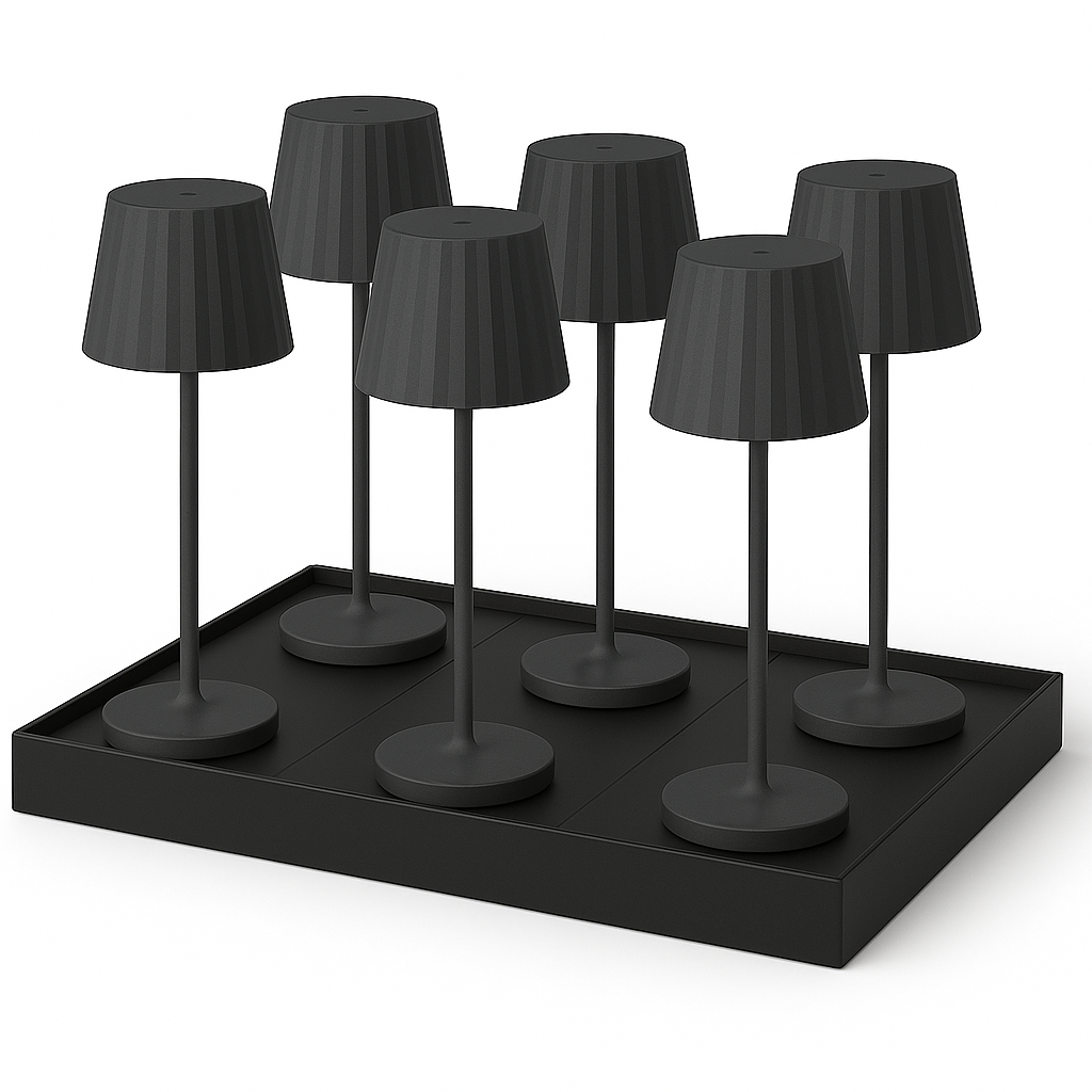 lamp stołowych ABBY + podstawa ładująca