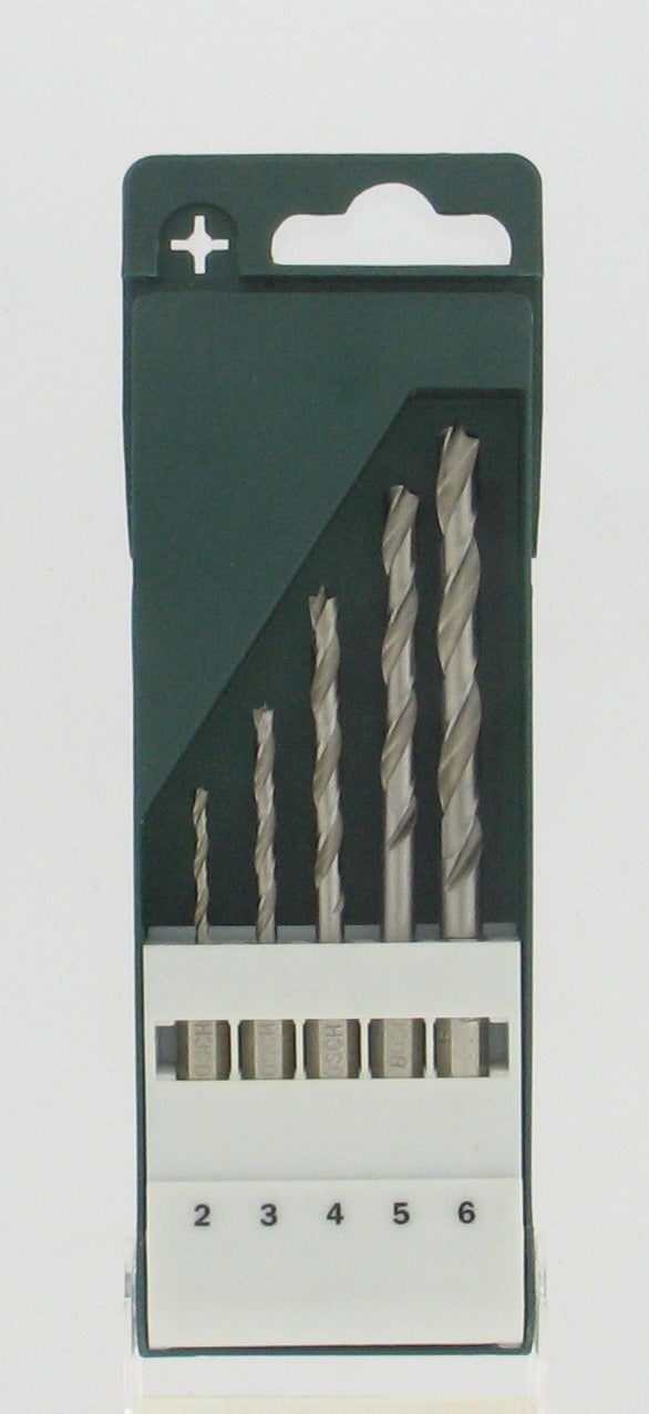 Caja de 5 brocas para madera BOSCH, Diam.23456 mm Leroy Merlin