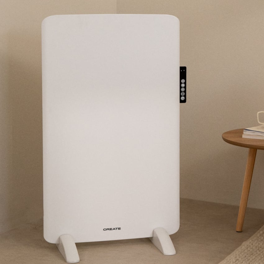 Hocosyme Pannello Radiante Infrarossi 1000W, Riscaldatore an Infrarossi per Montaggio a Parete Fino a 120 Gradi Celsius per 10-20㎡ - 1-3 Minuti alla Temperatura di Esercizio - TÜV 10 Anni di Garanzia