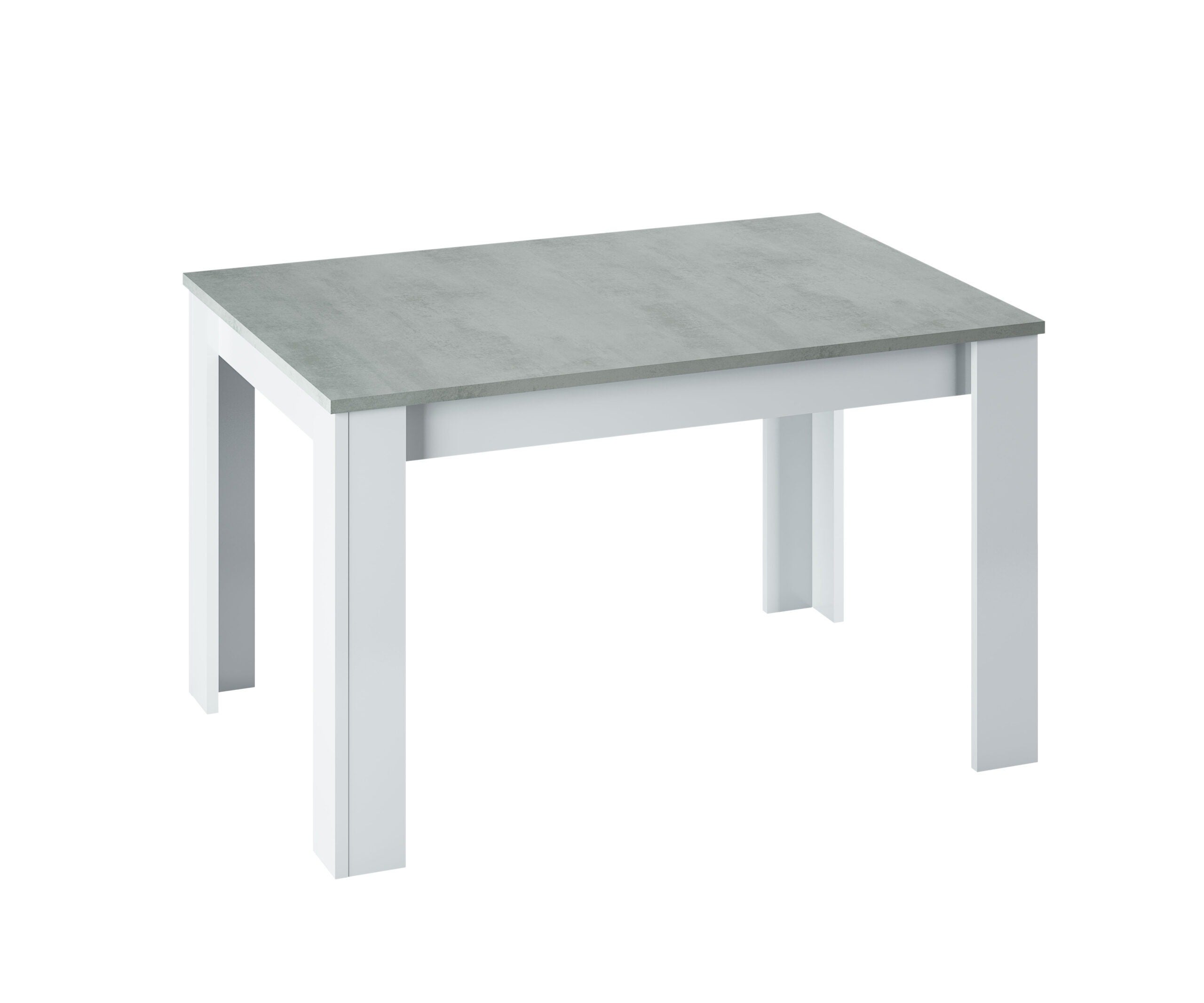Leroy Merlin Mesa De Comedor Extensible Lino- Cemento Y Artik Blanco 