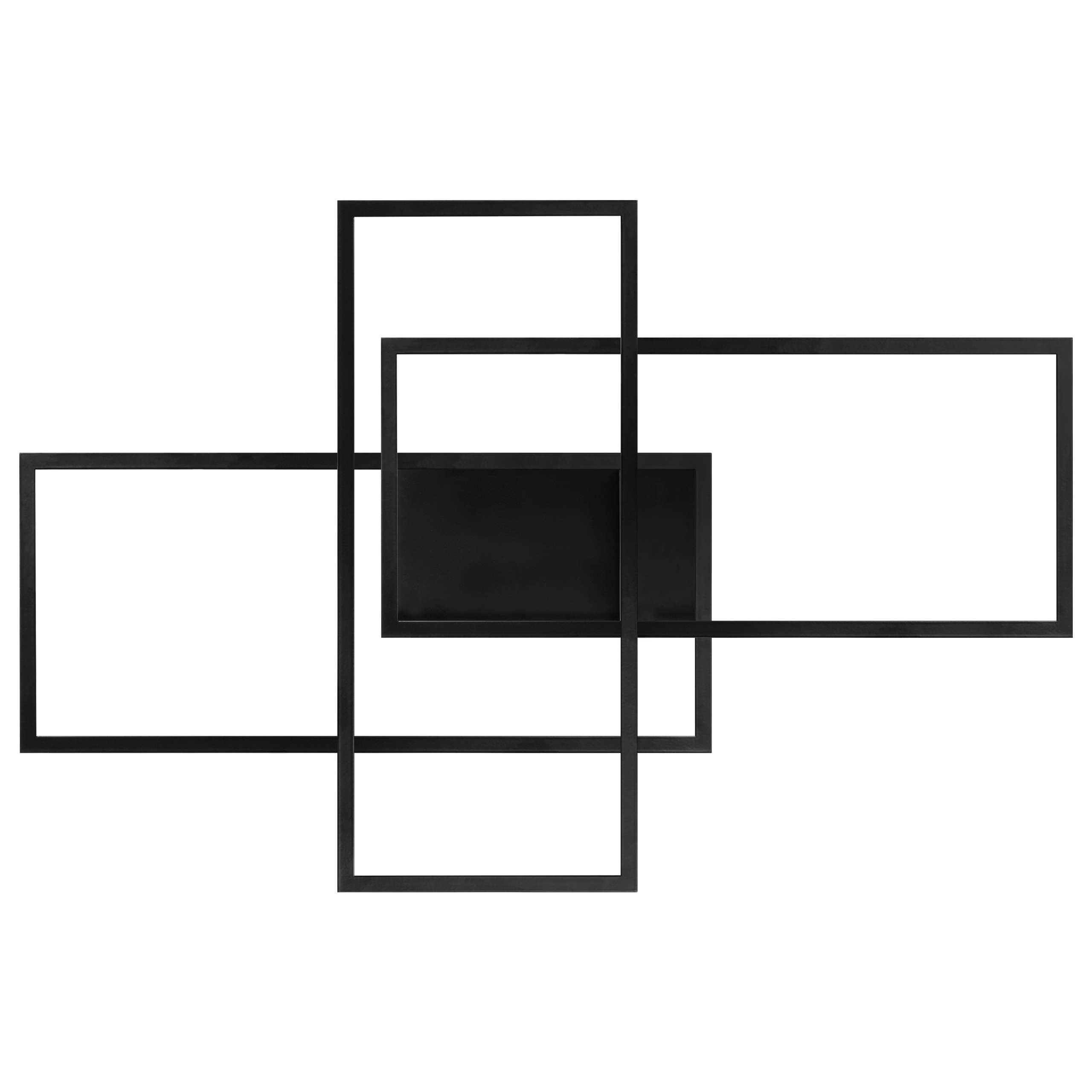 Żyrandol LED Orion 72W 56x37x8 cm IP20 3000K-6500K regulacja barwy i ściemniania czarny MasterLED - 5