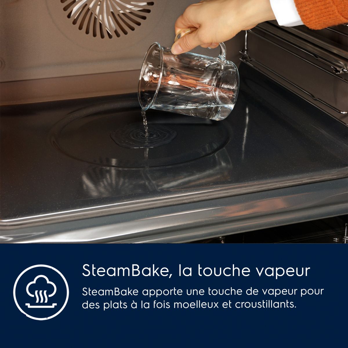Four encastrable ELECTROLUX EOD6P46X Pyrolyse Chaleur tournante et Vapeur SteamBake 72L - 3