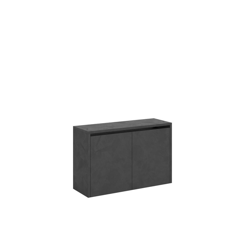 Ławka dolna rozkładana 72x26/300 cm Evolve Anthracite Spatula