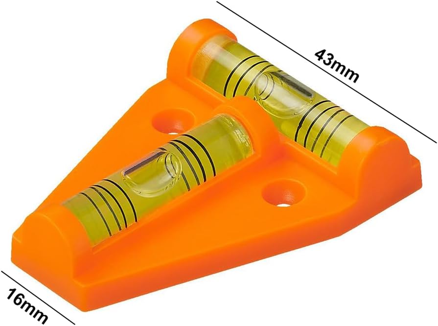 Iplusmile 50 Mini Livella A Bolla – Strumento Preciso Per Livellare Liquido Delle Vesciche Righello Orizzontale Per Livella 92948721
