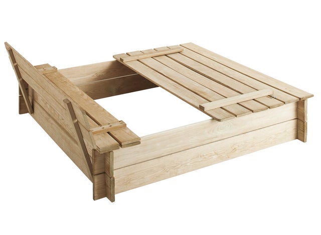 Bac à Fleurs Carré En Bois KÜB 91L - Robuste Et Élégant Pour Jardin, Terrasse Et Balcon | Cerland