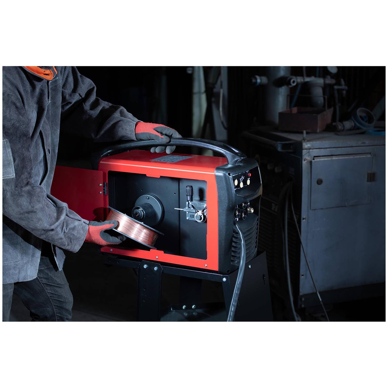 Poste à souder combiné - Stamos Germany - MIG/MAG / MMA / TIG / FCAW - 230 V / 50 Hz - 8