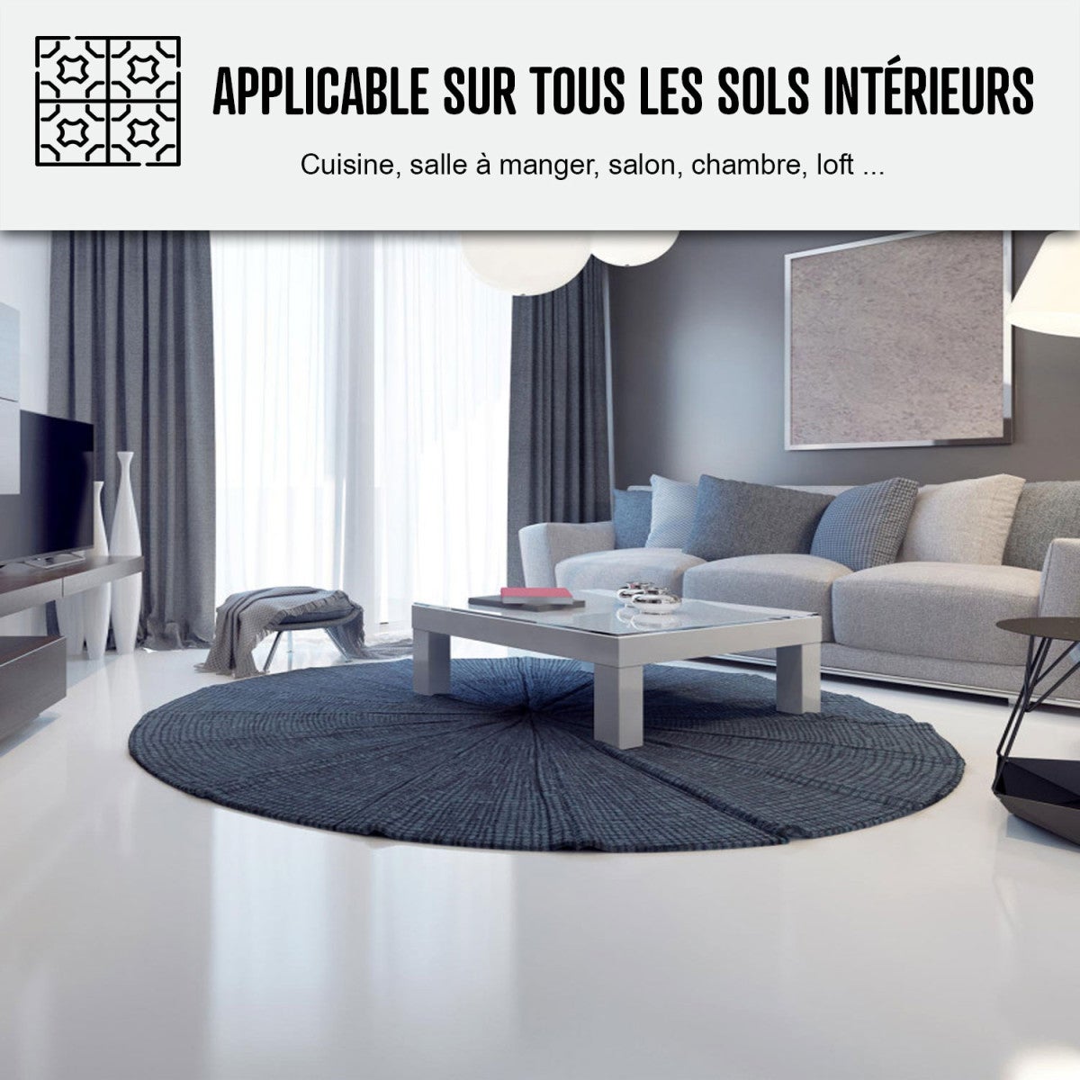 Resina epossidica per pavimenti interni - REVEPOXY - 176 - 2,5 kg (fino a 12,5 m² in 2 strati) Beige Grigio - RAL 1019 - ARCANE INDUSTRIES - 5