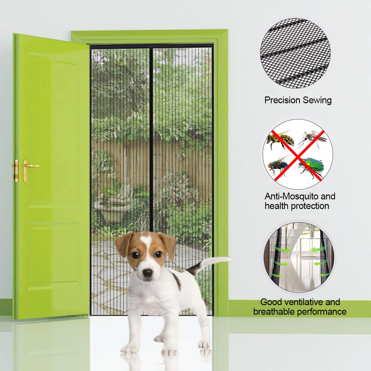 Zanzariera per porta Grey S - 2