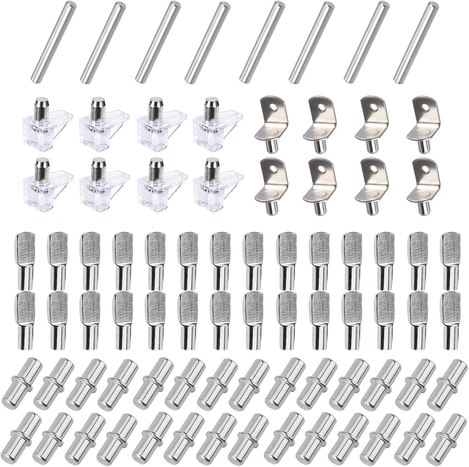 50 Goupilles Chevilles M4 (4mm) X 30mm Inox Pour Supports D'Étagère