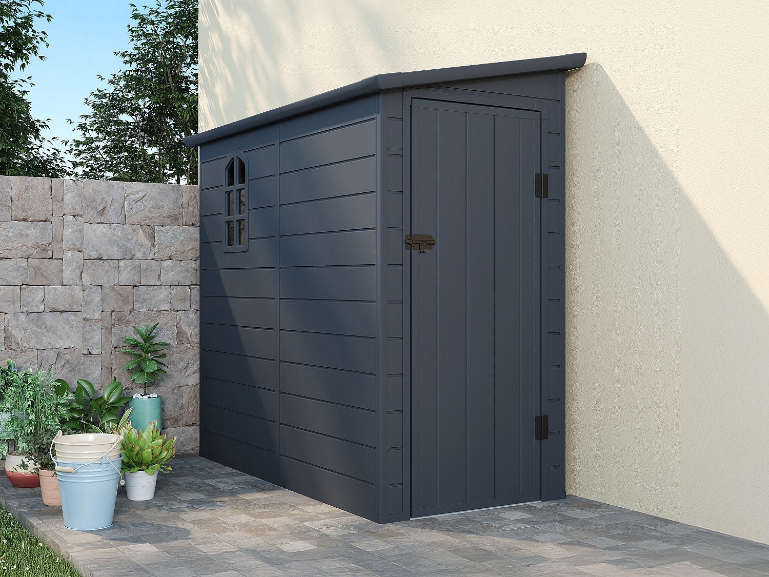 Abri De Jardin En R sine Adoss Gris Anthracite 2 09 M ALBERTO abri-de-jardin-en-r-sine-adoss-gris-anthracite-2-09-m-alberto