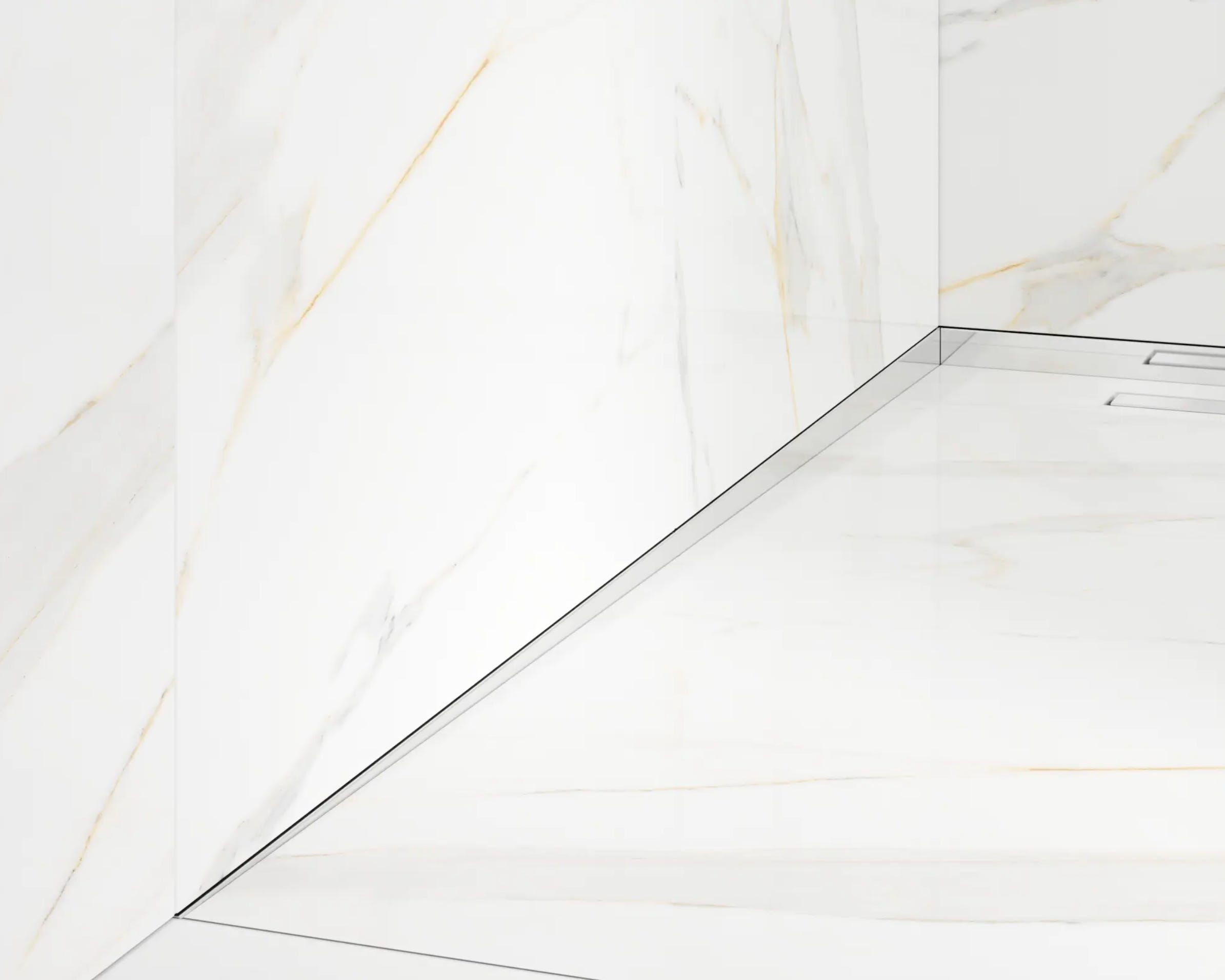 Chrome Shower Curtain Rail Adjustable U L Shape Corner Shower Curtain Pole Track