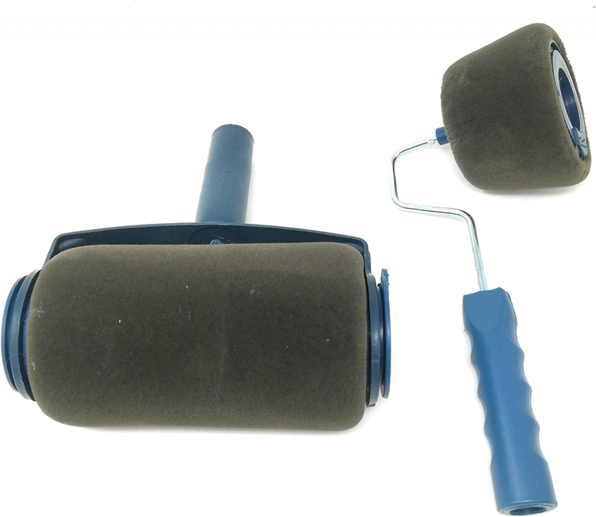 Rouleau à peinture avec réservoir anti-goutte rechargeable, poignée extensible, accessoire de peinture, kit complet 200 pièces - 5