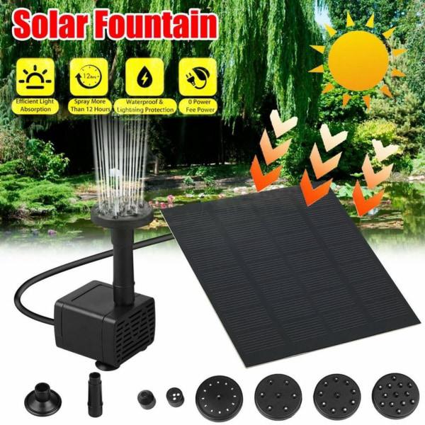 Pompa solarna do oczka wodnego, fontanna solarna, fontanna dekoracyjna