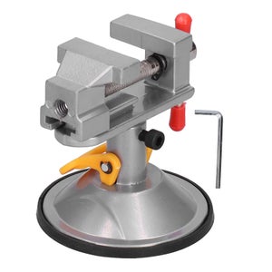 Fenteer Étau portatif en métal - Petit étau de table - Multifonction - Pour loisirs créatifs, modélisme, réparation de montres, bijoux, bricolage - Noir