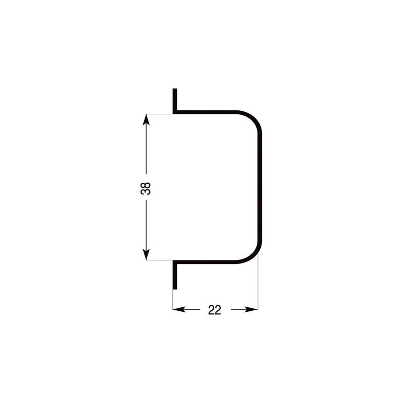 Pince de fixation zamac - Décor : Chromé - ADLER - 3