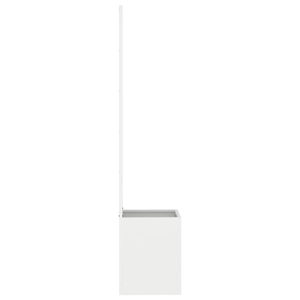 Écran de confidentialité de jardin Fretwork Blanc 32 x 150 cm vidaXL - 6