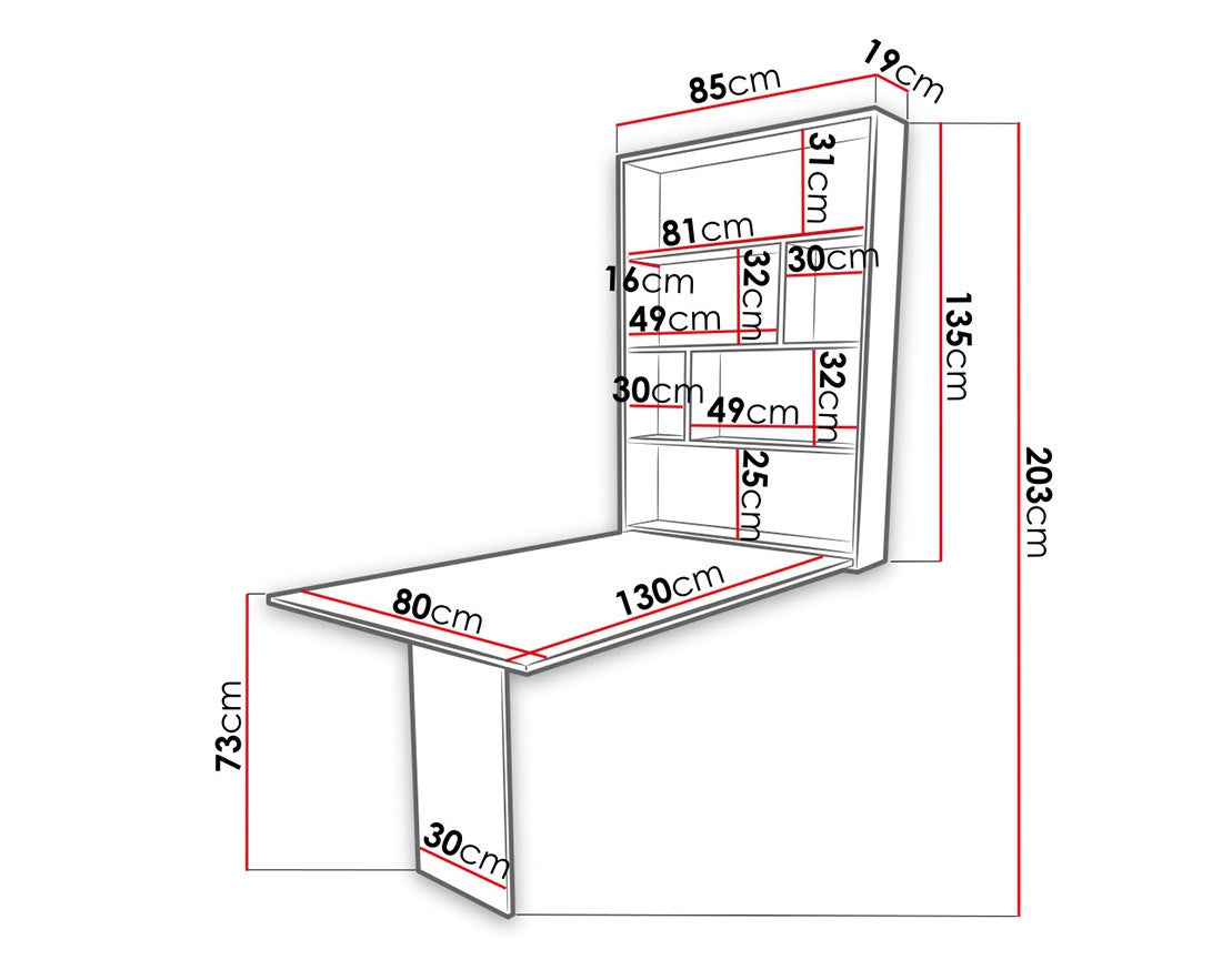 Table à manger contemporain 85*19*203 cm bois - MONDRIAN - Best Mobilier - 6