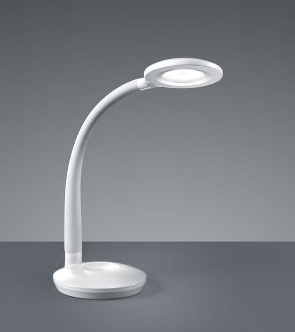 Lampa biurkowa Cobra biała LED 3W 3000K 300lm wym: 32 x 13 x 13 cm tworzywo sztuczne RL