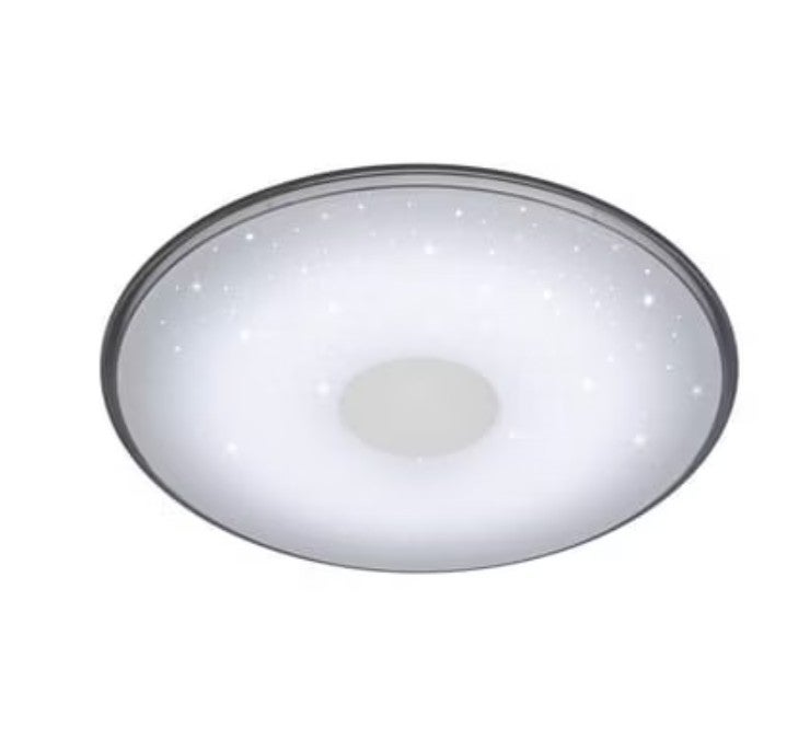 Plafon Shogun okrągły biało-czarny LED 21.5W 2700K-6000K 2400 lm wym: 6 x 42,5 cm IP20 tworzywo sztuczne Trio