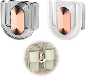 Scarpiera da parete, organizer da parete per pantofole, senza foratura, impermeabile, per bagno/camera da letto/soggiorno | Leroy Merlin