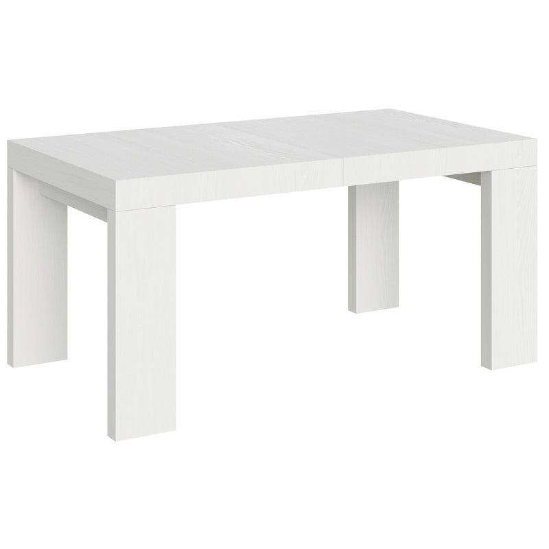 Stół rozkładany 90x160/264 cm Roxell Biały Jesion