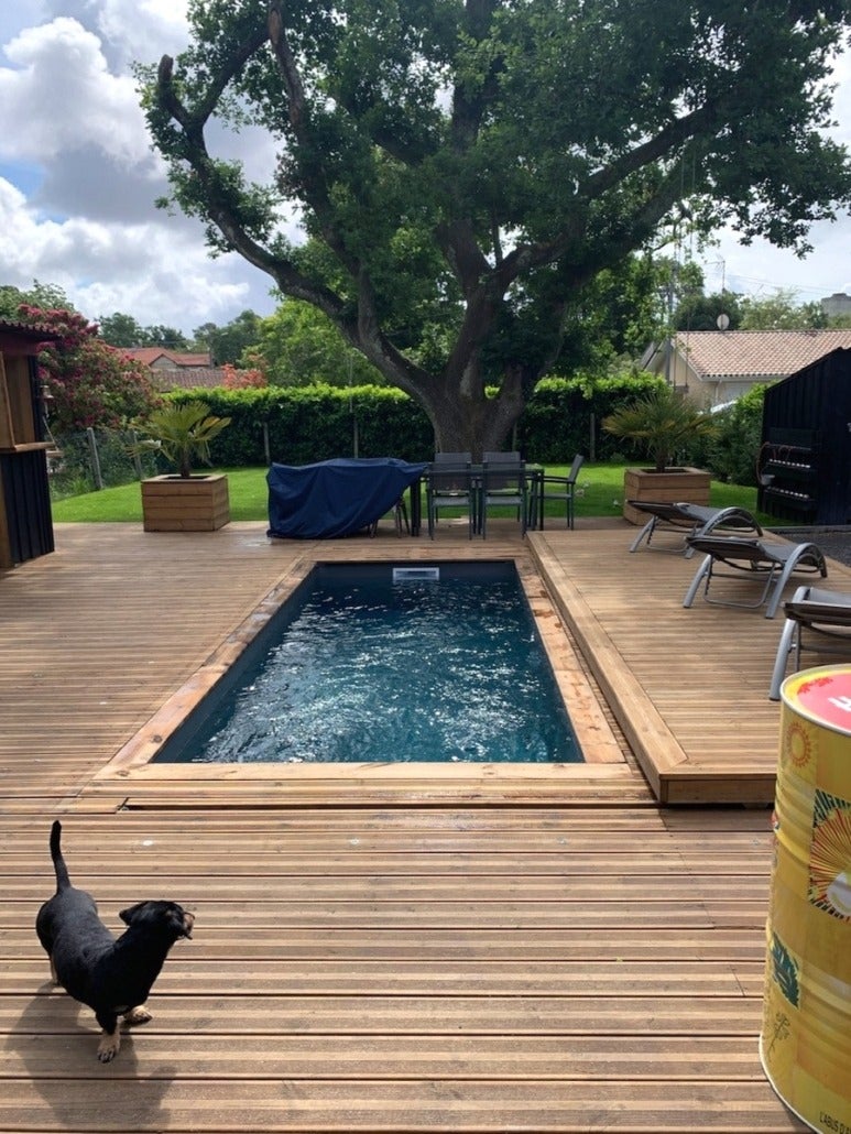 Kit terrasse 35m² en lame PIN DU NORD AB avec Lambourde, vis, cale de ventilation, plot pvc et Bande bitumineuse - 3