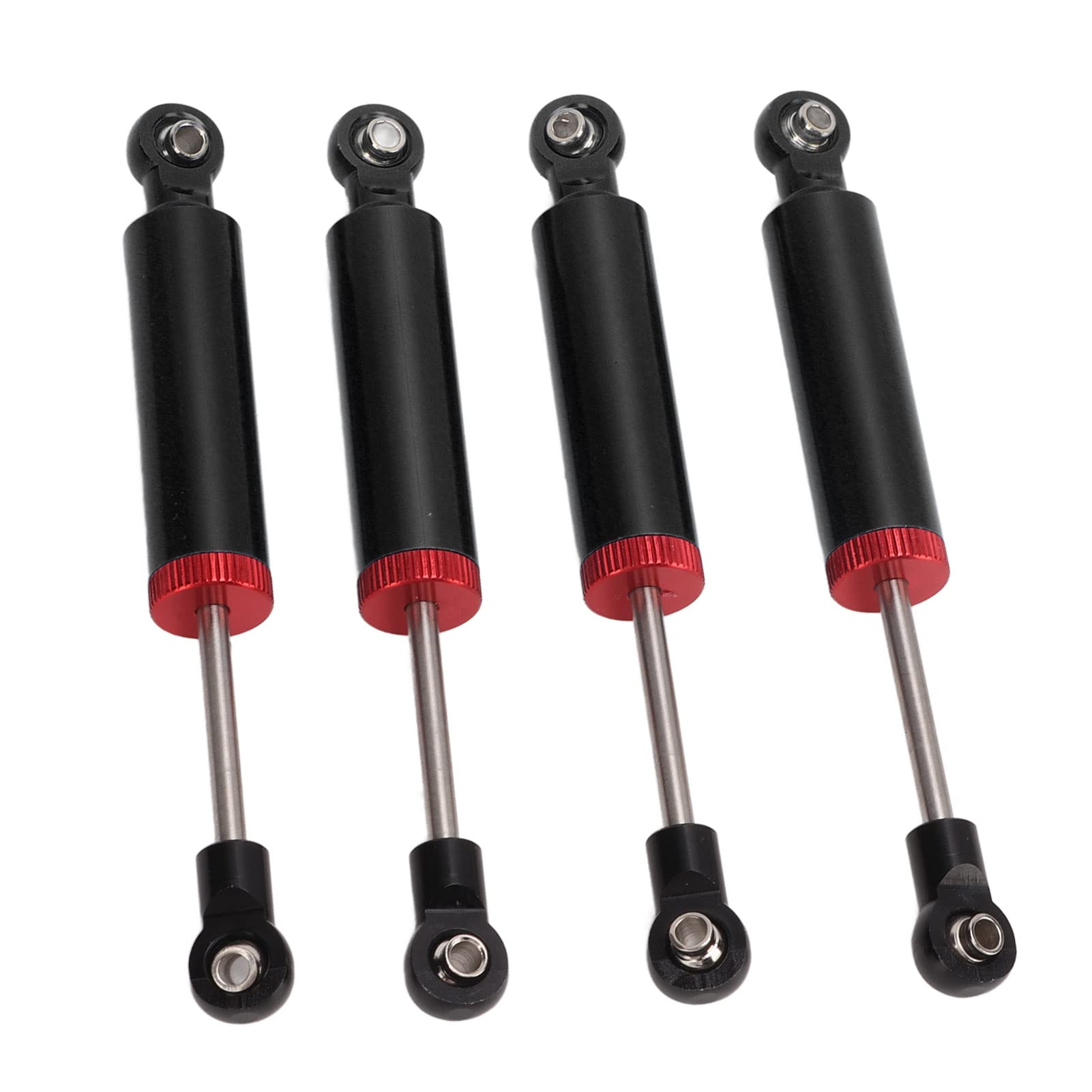 pezzi RC Ammortizzatore 100mm Ammortizzatore con molla interna per SCX10 1/10 RC Crawler Car (Nero) - 4