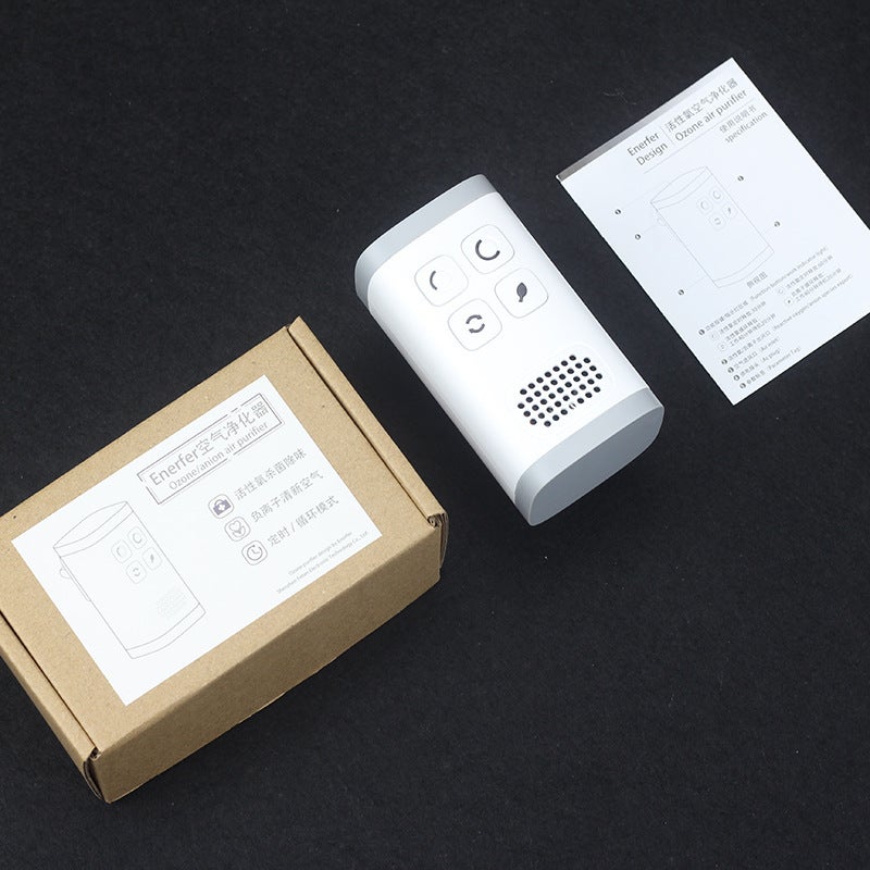 Generatore di ioni negativi e purificatore d'aria per la casa, elimina fumo, odori e formaldeide - 4