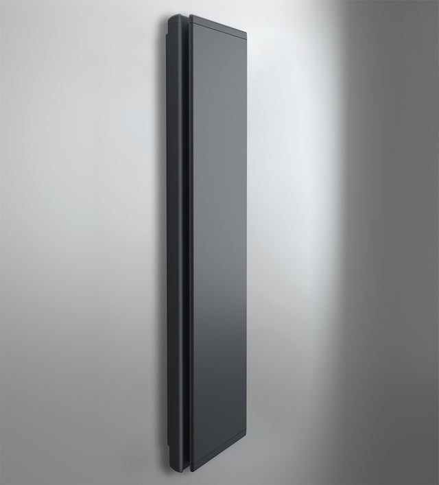 Radialight ICON 2000W Radiateur électrique Vertical Connecté Wi-Fi Gris Anthracite avec lumière Led Erp2024