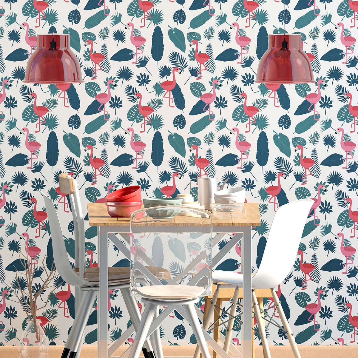 Adesivo arazzo tropicale Guatemala - Sticker adesivo - adesivi murali - 60x60cm - 5