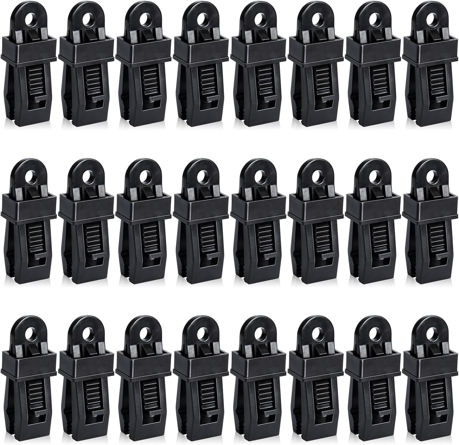 24 pezzi di clip per teloni resistenti per tende da sole, campeggio ...