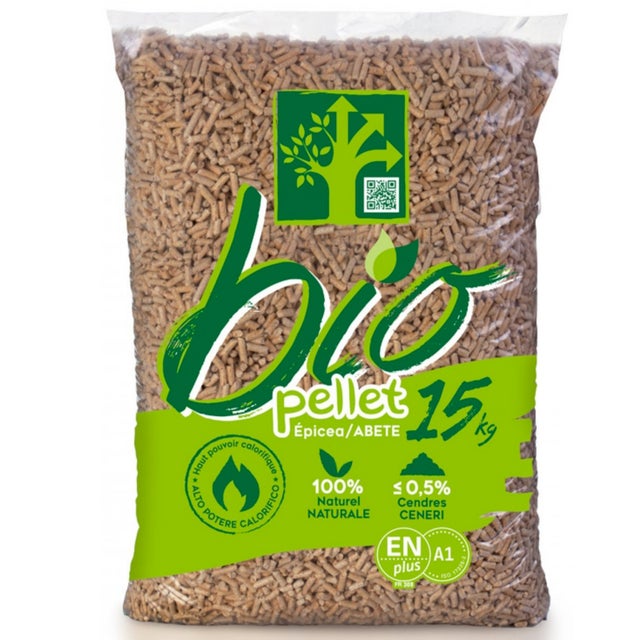 Sac pellets granule pour poêle 15kg Vendu à l'unité sac 15kg