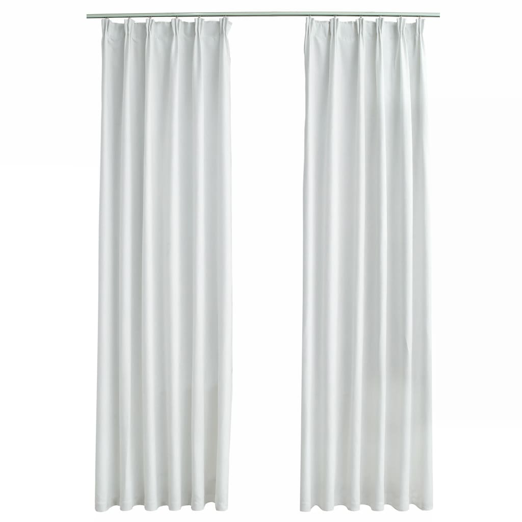 Exclusive Home Vulcan - Bastone per tenda da finestra da 2,5 cm e terminali regolabili, 167,6 - 304,8 cm, nichel opaco