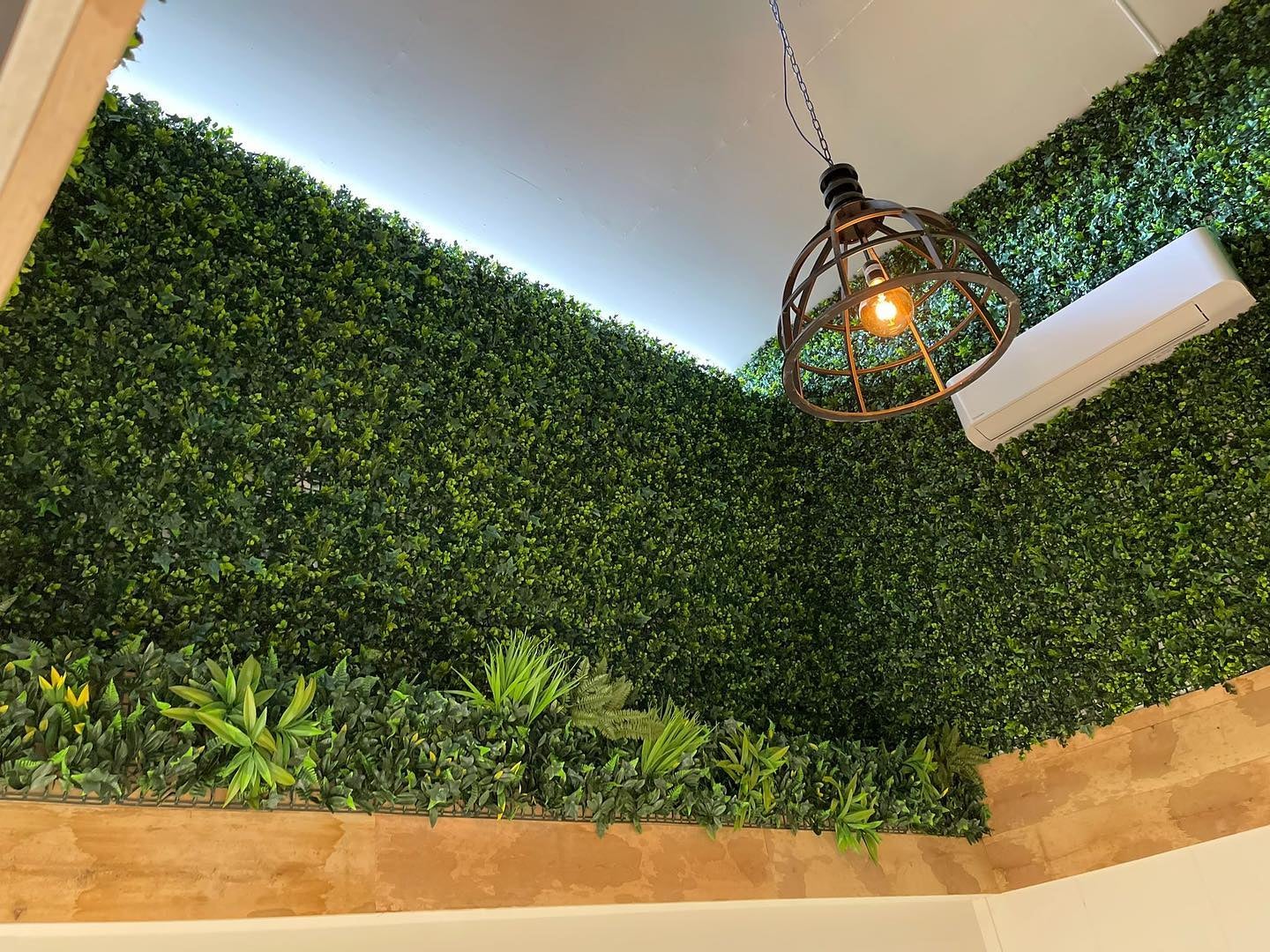 Feuillage artificiel lierre 1 m² – effet le plus naturel pour mur intérieur et extérieur - 7