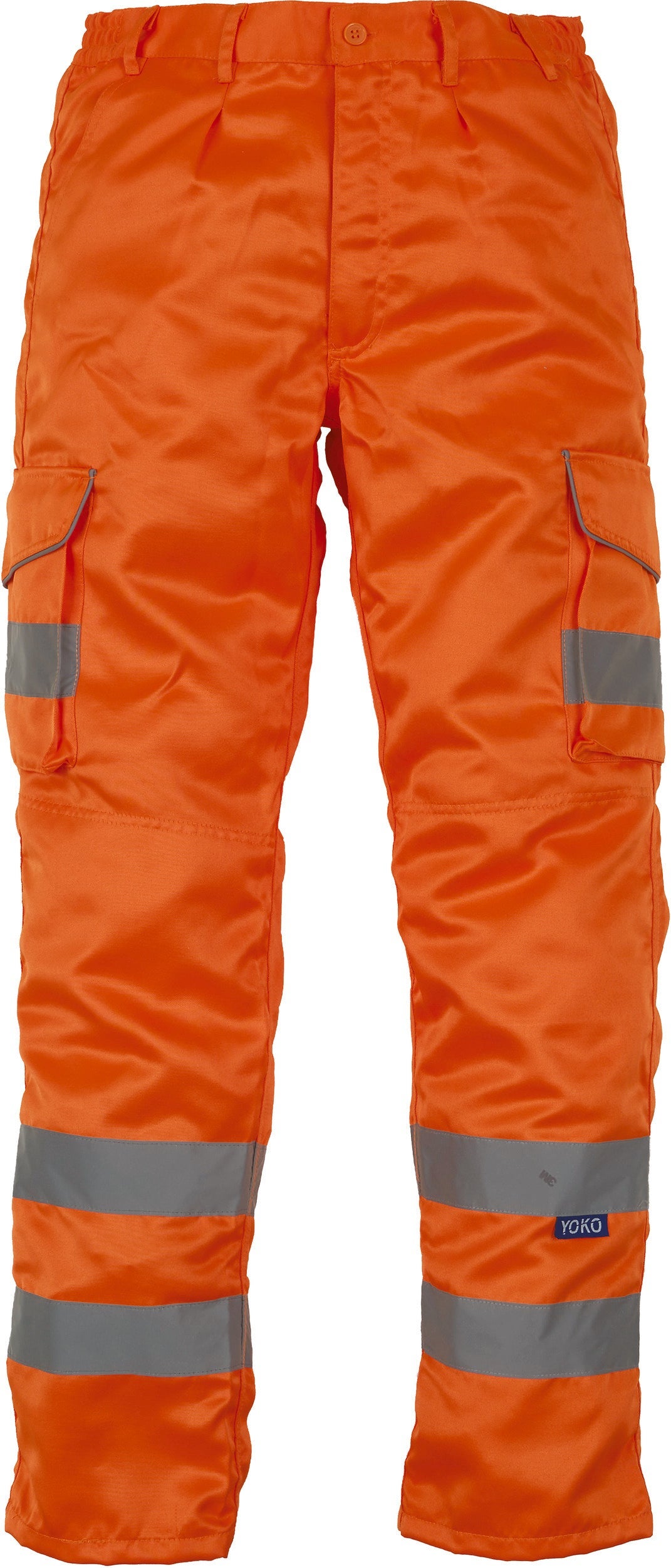 Pantalon haute visibilité Homme Yoko cargo déperlant Orange 56 - 3