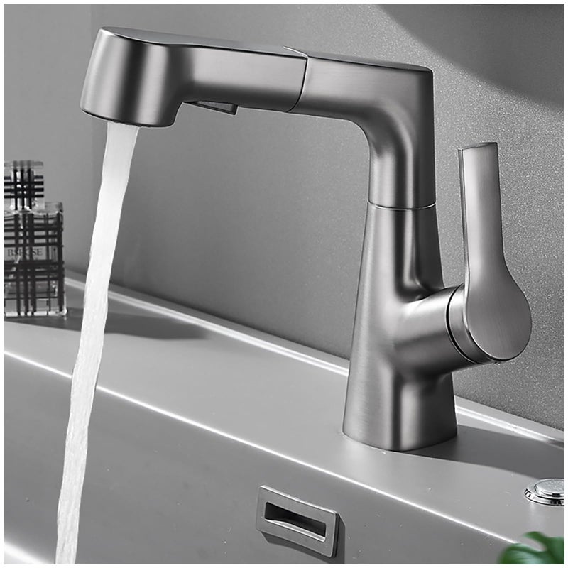 Bateria Kuchenna z Wyciąganą Wylewką Mieszacz Kuchenny z Wyciąganą Wylewką Bateria Kuchenna z Wyciąganą Wylewką Obrotową Funkcją Zimnej Ciepłej Wody