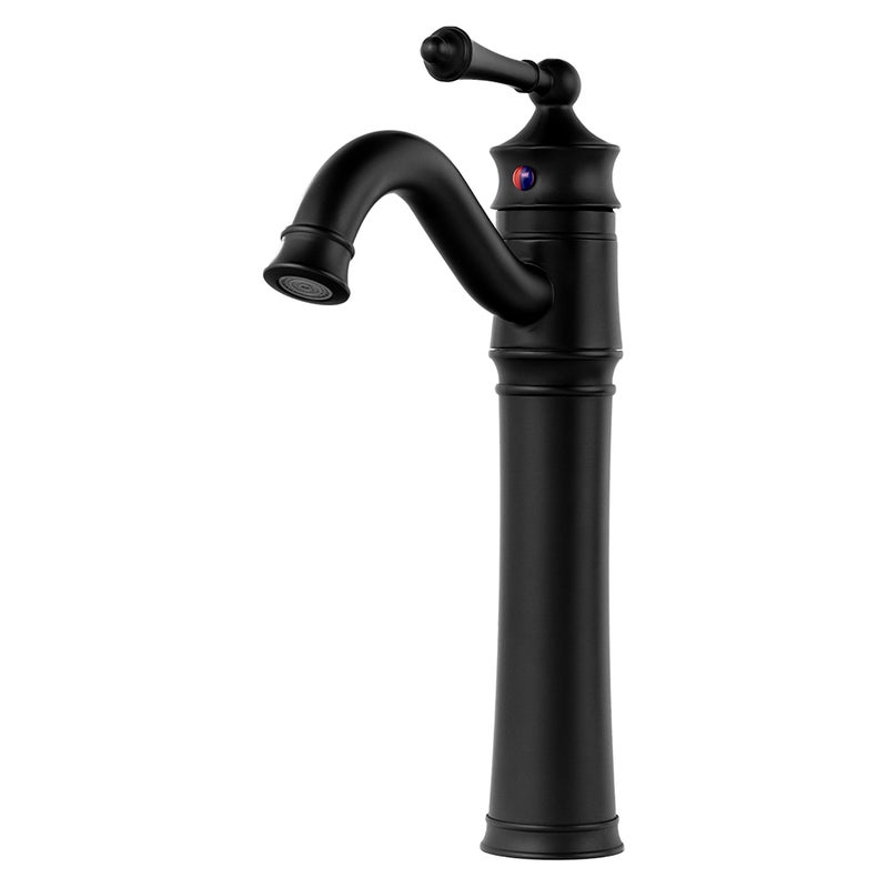 BATERIA UMYWALKOWA ADELITA WYSOKA OBROTOWA RETRO S-1088B CZARNA