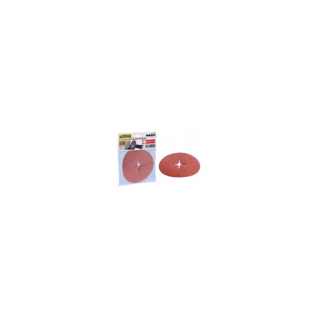Disque de poncage corindon pour perceuse Ø 127 mm gr40