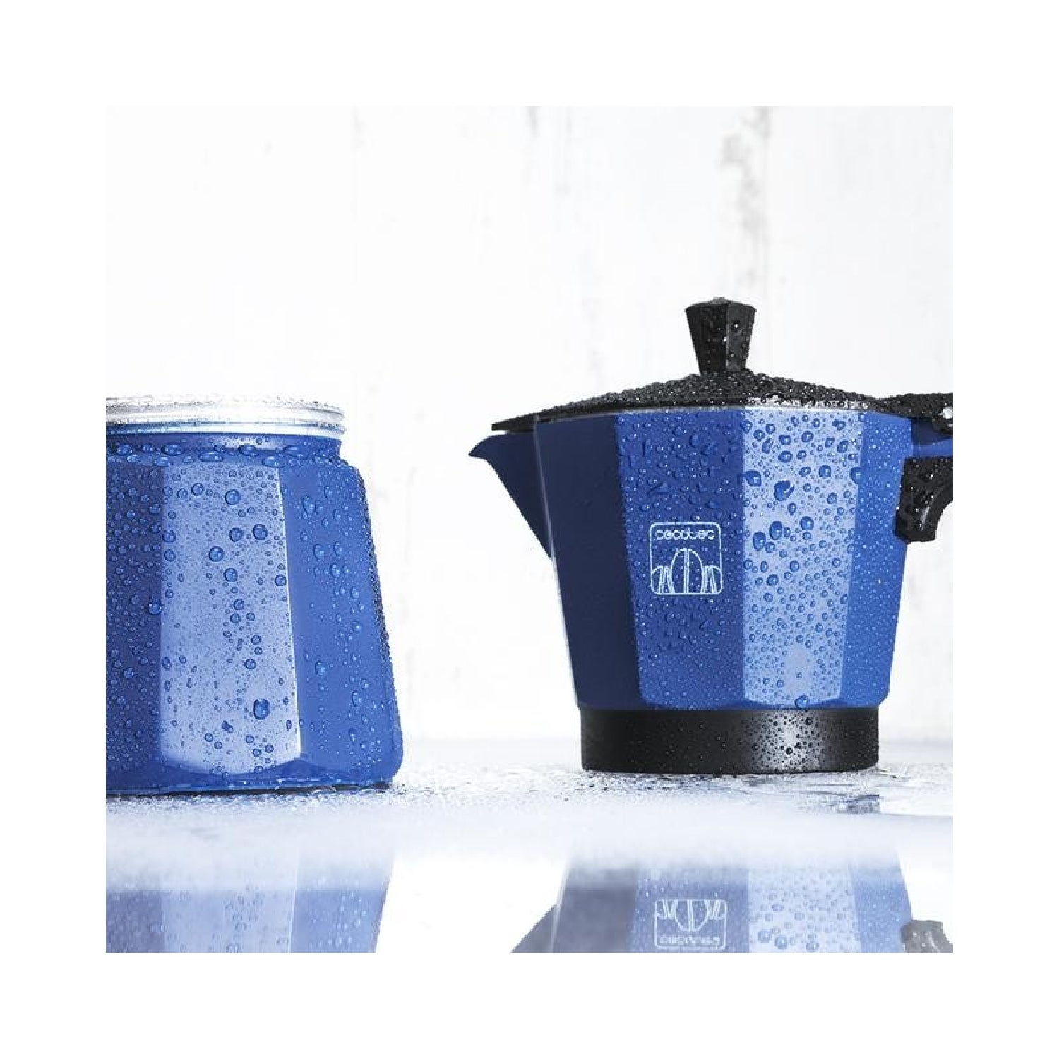 Cafetière Italienne Cecotec Mokclassic 300 - Aluminium, 3 Tasses, Filtre Inox - Pour Cuisinière Gaz/Électrique