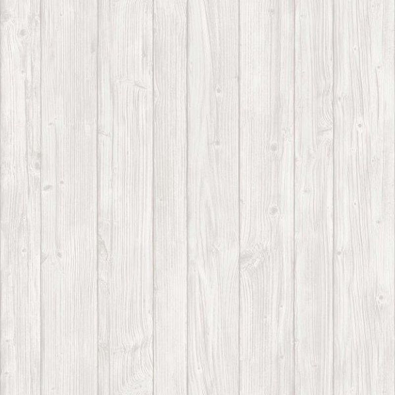 Papel pintado tablas de madera beige - 53 cm x 10.05 m - borastapeter