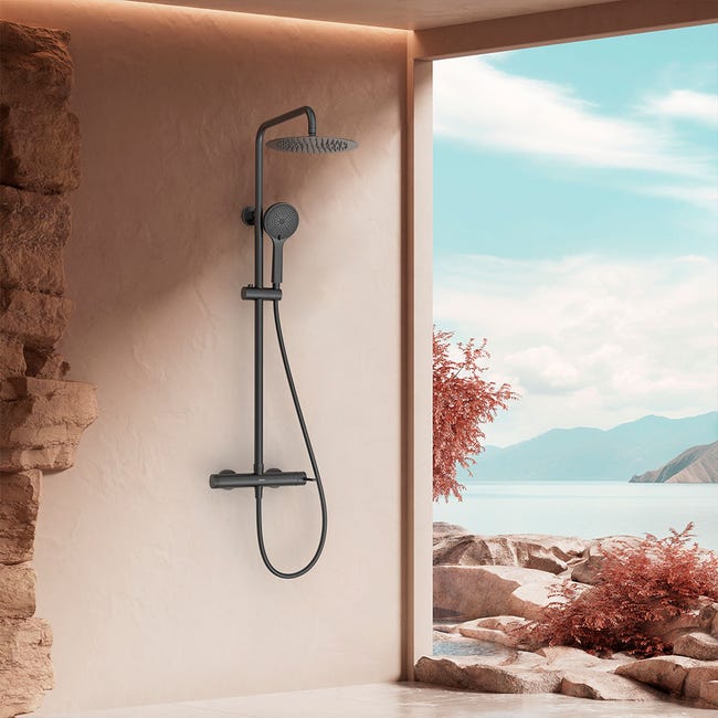 Monocomando Ducha Exterior Fv Columna Ducha Grifería Columna De