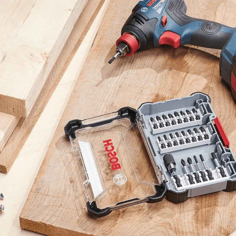 Coffret 35 Pièces Bosch - Forets MultiConstruction Et Embouts Vissage Impact Control