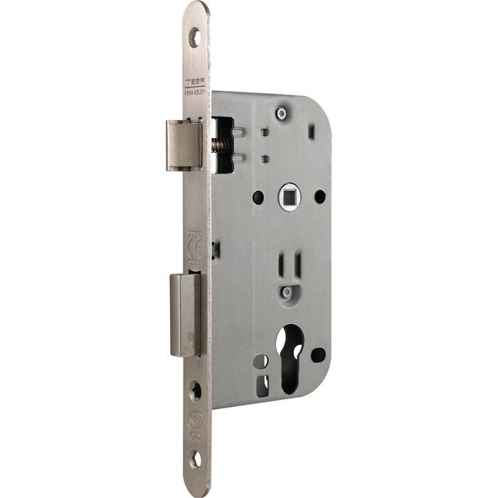 Tesa Assa Abloy TK1B3535L Cilindro de Alta Seguridad TK100 Doble Embrague Latonado 35 x 35 mm
