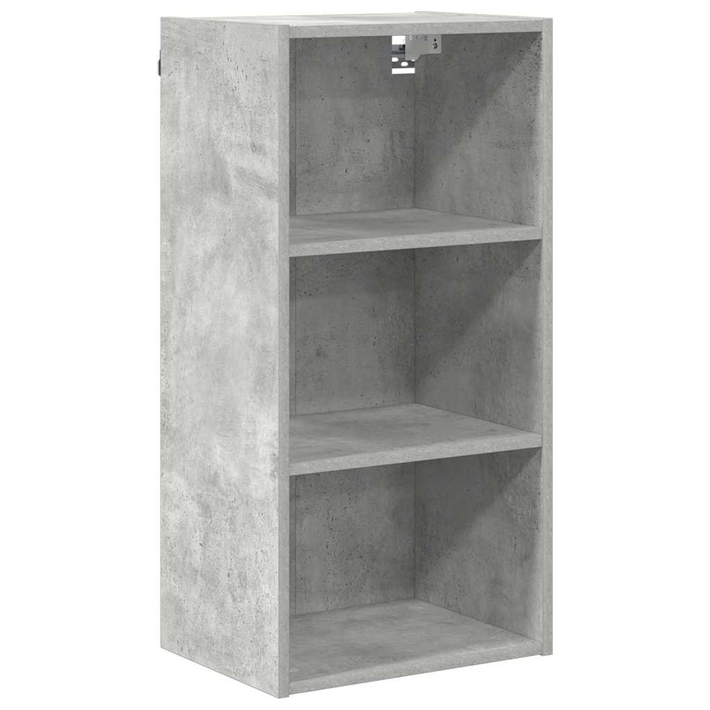 Mueble alto de cocina - módulo cocina gris concreto 40 x 29,5 x 80 cm