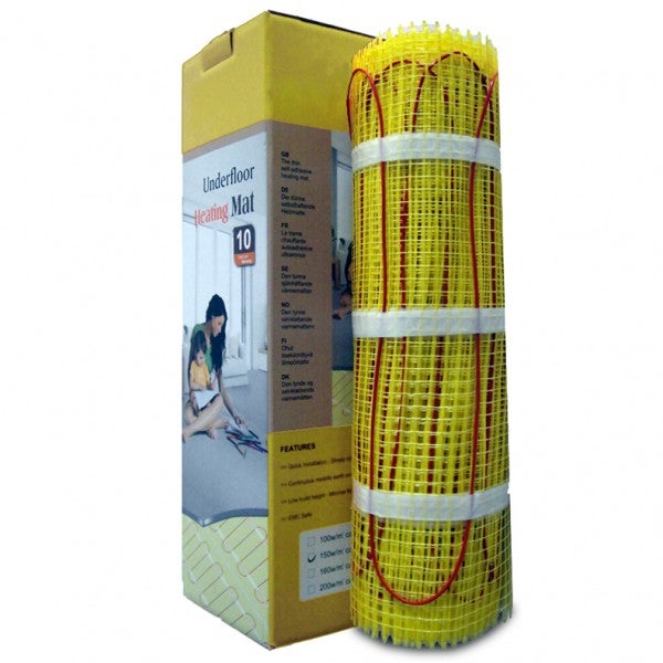 Bernstein Elektryczne ogrzewanie podłogowe 1 do 12 m² z technologią TWIN 160Watt - 2,5 m²