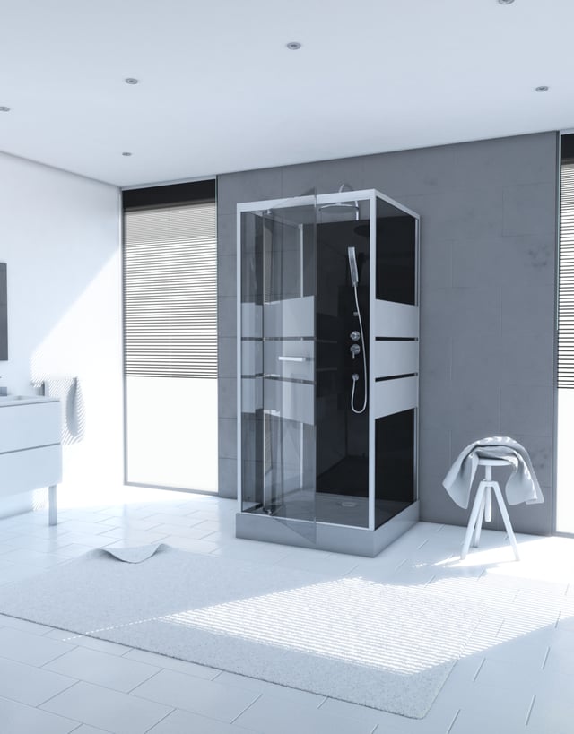 Cabine de douche 90 carrée 90x90x225cm - SCRATCHY 90